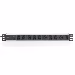 Digitus Bloc multiprise avec profilé en aluminium, 10 sorties, connecteur IEC C14 pour câble d'alimentation de 2 m - Vue supplémentaire 5