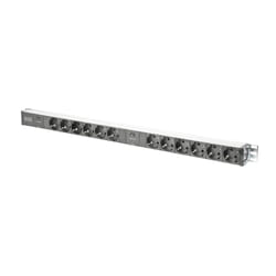 Digitus Bloc multiprise avec profilé en aluminium et protection contre la surcharge, prise électrique à contact de protection avec 12 sorties, connect
