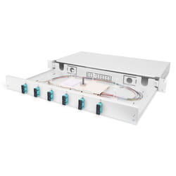 Digitus Boîtier d’épissure à fibre optique, équipé, SC, OM3