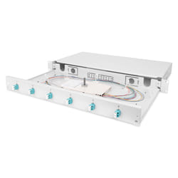 Digitus Boîtier d’épissure à fibre optique, équipé, LC, OM3