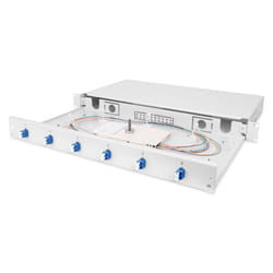 Digitus Boîtier d’épissure à fibre optique, équipé, LC, OS2