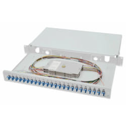 Digitus Boîtier d’épissure à fibre optique, équipé, LC, OS2