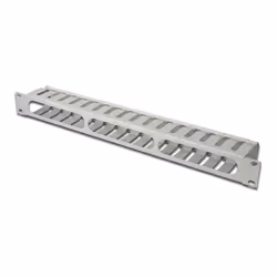 Digitus Panneau de guidage des câbles avec couvercle amovible pour armoires de 483 mm (19"), 1 U