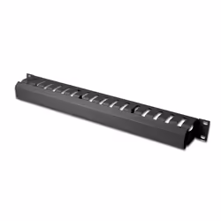 Digitus Panneau de guidage des câbles avec couvercle amovible pour armoires de 483 mm (19"), 1 U, Noir, Chine, 490 mm, 80 mm, ...