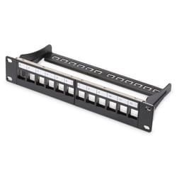 Digitus Panneau de brassage modulaire, 8 ports