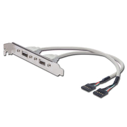 Digitus Cache fente logement port USB