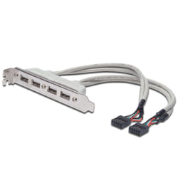 Digitus Cache fente logement port USB
