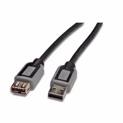 Digitus 5m USB A/A, M/FM câble USB USB 2.0 Noir