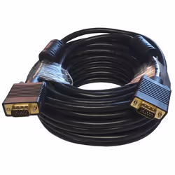 M-Cab 7000516, 10 m, VGA (D-Sub), VGA (D-Sub), Mâle, Mâle, Noir
