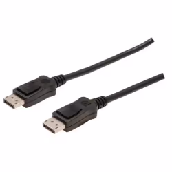 Digitus Câble de connexion DisplayPort, 2 m, DisplayPort, DisplayPort, Mâle, Mâle, 4096 x 2160 pixels