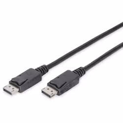 Digitus Câble de connexion DisplayPort, 3 m, DisplayPort, DisplayPort, Mâle, Mâle, 4096 x 2160 pixels