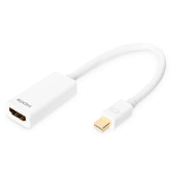 Digitus Câble adaptateur DisplayPort, MiniDP – HDMI type A
