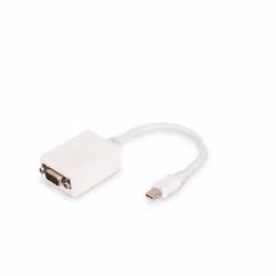 Digitus Câble d'adaptateur DisplayPort, 0,15 m, Mini DisplayPort, Mini DisplayPort, Mâle, Femelle, Nickel