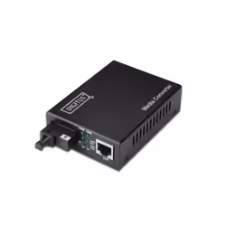 Digitus Convertisseur médias bidirectionnel Fast Ethernet, RJ45 / SC, 100 Mbit/s, 100Base-TX, 10Base-T, 100Base-FX, Fast Ethe ...