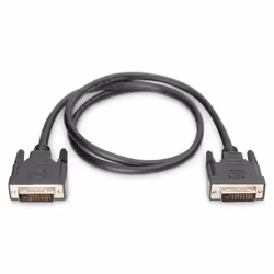 Digitus DVI-D 1m câble DVI Noir