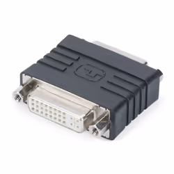 Digitus DVI adapter, DVI-I, (24+5), jack, DVI-I, (24+5), Noir