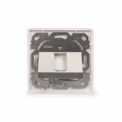 Digitus Boîtier vide pour modules Keystone, cadre de 80 x 80 mm + plaque centrale de 50x50 mm