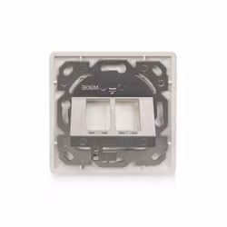 Digitus Boîtier vide pour modules Keystone, cadre de 80 x 80 mm + plaque centrale de 50x50 mm - Vue supplémentaire 4