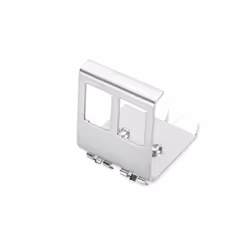 Digitus Adaptateur à profilés chapeau pour 2x Keystone, Métallique, Métal, conventionnel, Toutes marques, Module keystone, IS ...