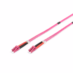 Digitus Câble de brassage multimode à fibre optique, OM4, LC / LC, 1 m, I-VH, OM4, LC, LC