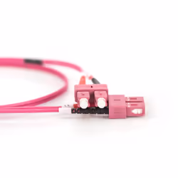Digitus Câble de brassage multimode à fibre optique, OM4, SC / SC