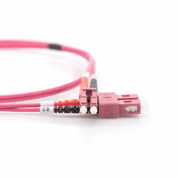 Digitus Câble de brassage multimode à fibre optique, OM4, LC / SC
