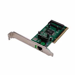 Digitus Carte réseau PCI Gigabit Ethernet, Interne, Avec fil, PCI, Ethernet, 1000 Mbit/s