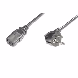 Digitus Câble d'alimentation secteur, 5 m, CEE7/7, IEC C13, H05VV-F3G, 250 V, 10 A