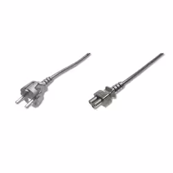 Digitus Cordon d'alimentation, 1,8 m, CEE7/7, IEC C5, H05VV-F3G, 250 V, 10 A