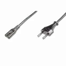 Digitus Cordon d'alimentation, 1,8 m, Coupleur C7