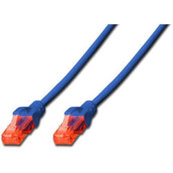 Digitus CAT6 U-UTP 2m câble de réseau Bleu U/UTP (UTP)