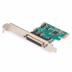 Digitus Carte parallèle PCI Express, 2/1 port, PCIe, Parallèle, PC, Chine, 0,0015 Gbit/s, Windows 7 Home Basic, Windows 7 Hom ...