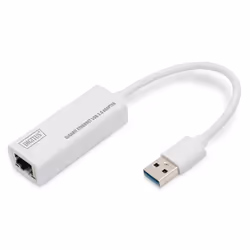 Digitus Adaptateur Gigabit Ethernet USB 3.0, Blanc, Chine, Windows 7, Vista, XP and Mac OS 10.6/10.7, IEEE 802.3, IEEE 802.3a ...