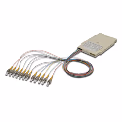 Digitus Cassette d’épissure avec 12 raccords flexibles, pré-montée, ST, OS2, ST, Multicolore, Monomode, OS2, Chine