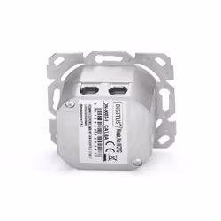 Digitus Prise réseau CAT 6A de classe EA, design compatible, blindé, montage encastré