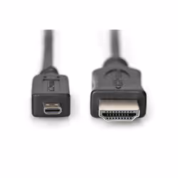 Digitus Câble de raccordement HDMI® High Speed 4K, type D vers type A