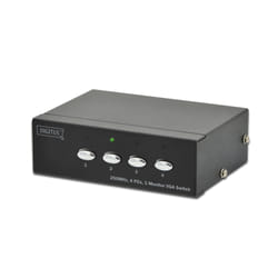 Digitus Commutateur VGA 4 ordinateur, 1 moniteur