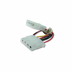 Digitus CPU cooler connector cable, 0,3 m, Molex (4-pin), Molex (4-pin) + Fan (3-pin), Mâle, Femelle, Droit