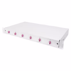 Digitus Boîtier d’épissure à fibre optique, 1 UH, équipé, LC, OM4