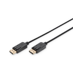 Digitus AK-340100-150-S câble DisplayPort 15 m Noir