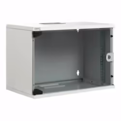 Digitus Boîtiers muraux SOHO, non montés - 540 x 400 mm (lxp), Rack monté sur le mur, 12U, 60 kg, Gris