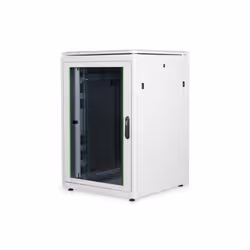 Digitus Armoire réseau de série Unique - 800 x 800 mm (lxp), Rack autonome, 22U, 800 kg, Gris