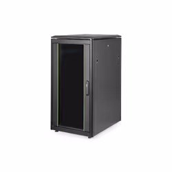 Digitus Armoire réseau de série Unique - 600 x 800 mm (lxp), Rack autonome, 22U, 800 kg, Noir