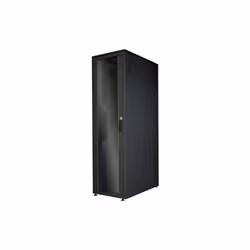 Digitus Armoire réseau de série Unique - 600 x 1 000 mm (lxp), Rack autonome, 42U, 800 kg, Verrouillage des touches, Noir