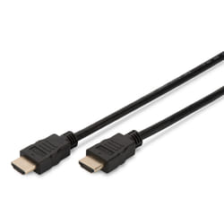 Digitus DK-330107-030-S câble HDMI 3 m HDMI Type A (Standard) Noir