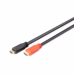 Digitus Câble de raccordement HDMI High Speed avec Ethernet et amplificateur de signal