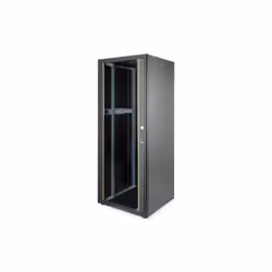 Digitus Armoire réseau de série Dynamic Basic - 800 x 800 mm (lxp), Rack autonome, 600 kg, Noir