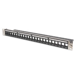 Digitus Panneau de connexion modulaire ® pour connecteur Keystone 1U montable en rack, déchargé