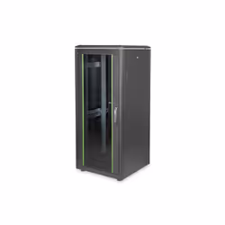 Digitus Armoire réseau de série Unique - 600 x 600 mm (lxp), Rack autonome, 26U, 800 kg, Noir