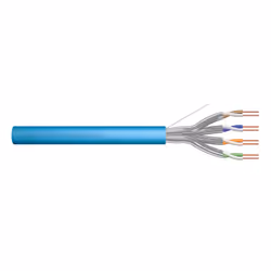Digitus DK-1624-A-VH-1, 100 m, Cat6a, U/FTP (STP), Bleu